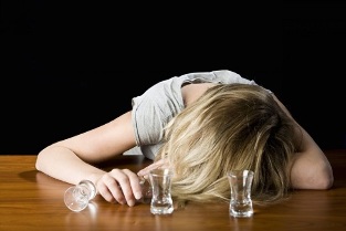 The effect of alcohol on the female body