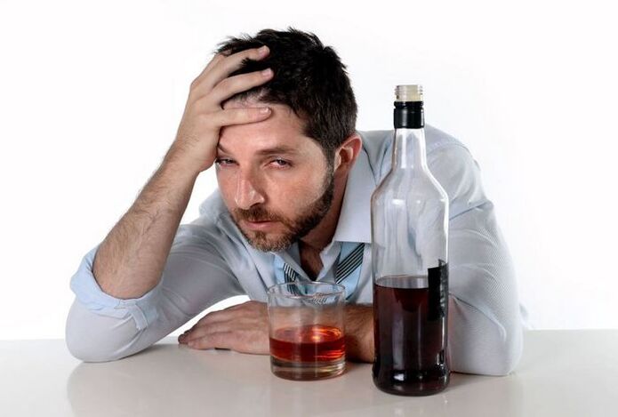 How to leave the man and drink suffering from alcoholism