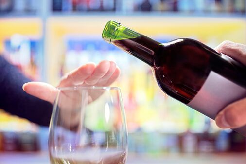 Absence of alcohol